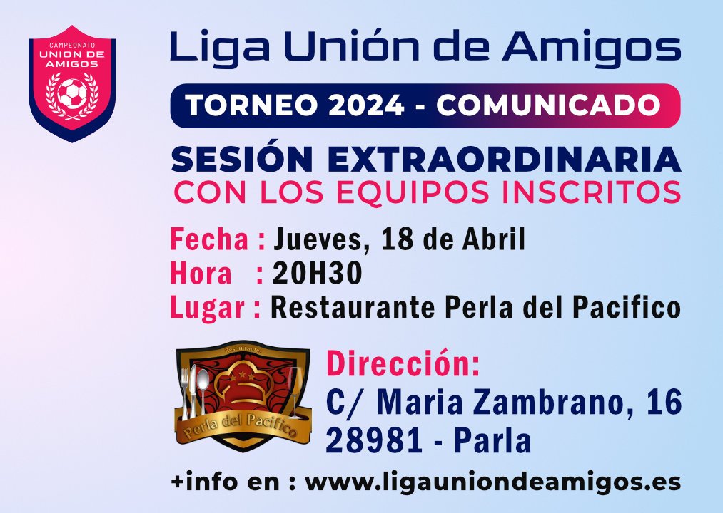 Sesión Jueves 18 de Abril del 2024